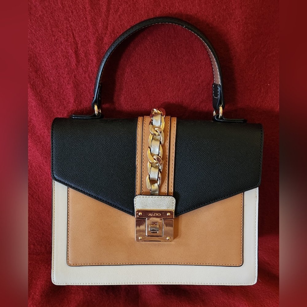 Aldo Designer Handbag with Crossbody strap